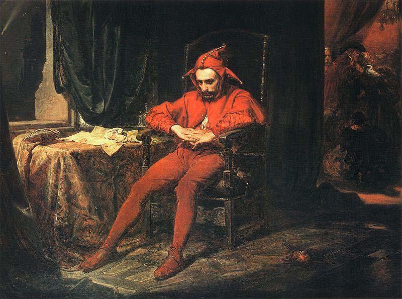 Jan Matejko Stanczyk by Jan Matejko Norge oil painting art